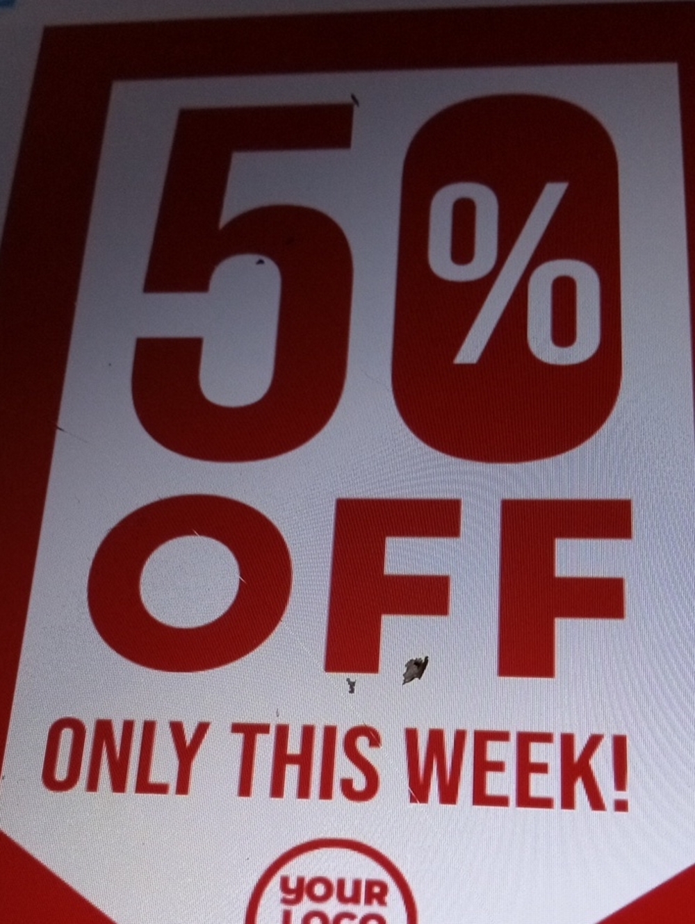 "50% Off" Everything
